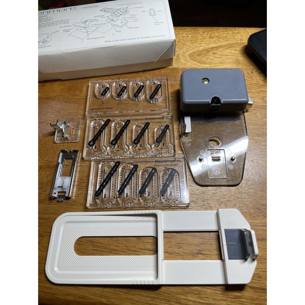 KENMORE Super High Shank Buttonhole Maker Attachment 213702016 VTG 158 Series